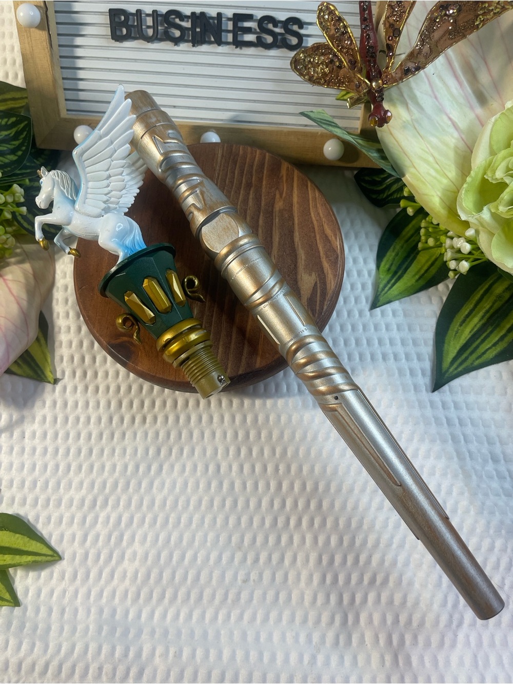 Great Wolf Lodge MagicQuest Unicorn Pegasus Wand Interactive Magic Wand